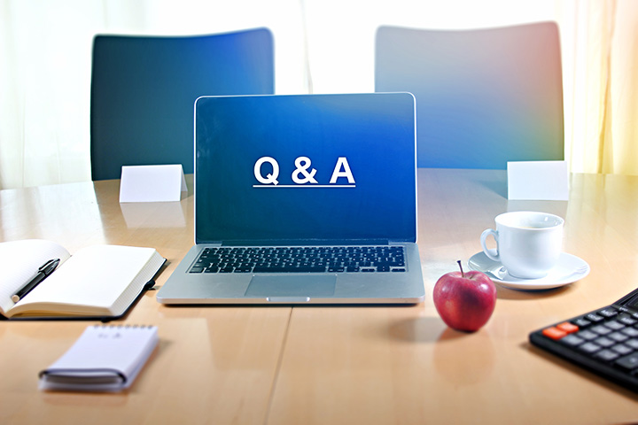 answer engine optimization - question and answers logo
