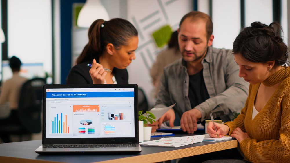SEO team Working