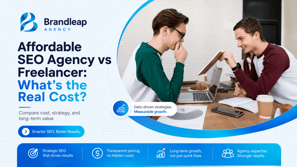 Affordable SEO agency Brandleap Agency